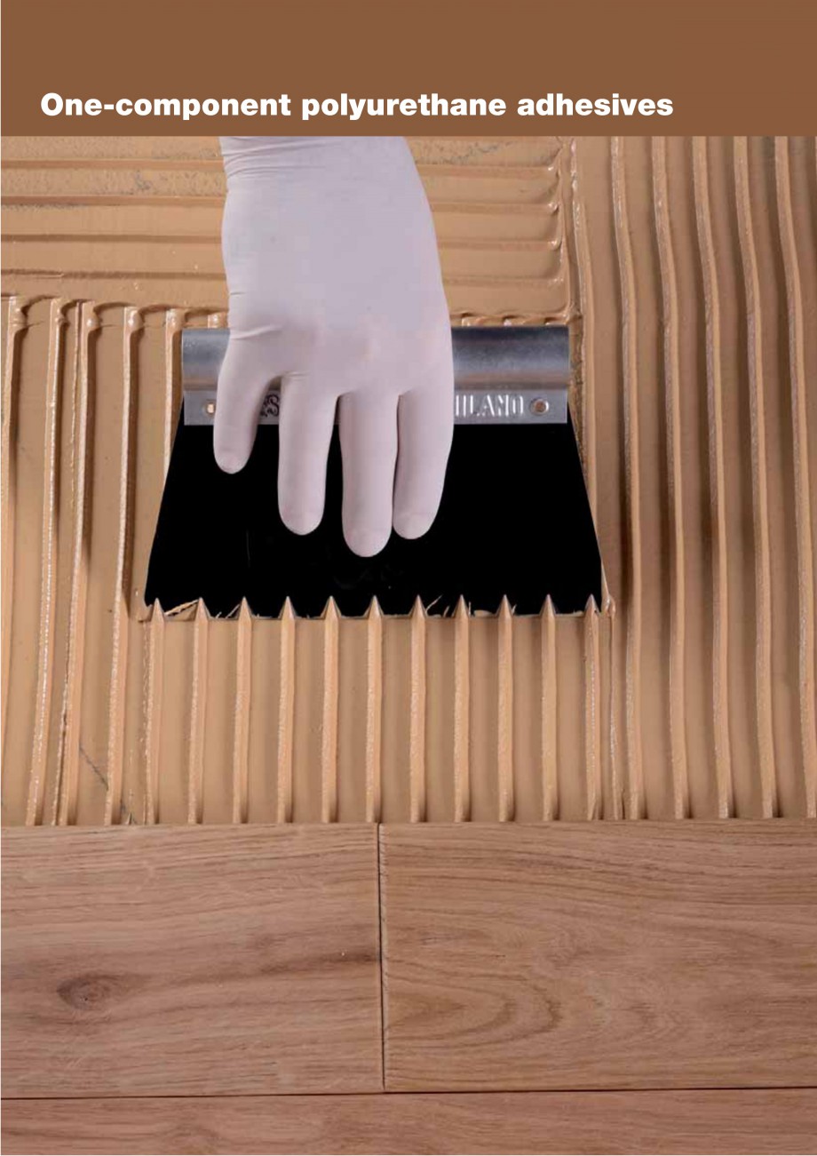 Pagina 48-Materiale montaj, finisare si intretinere parchet 2011 MAPEI ULTRABOND ECO S955 1K, ULTRABOND P902...