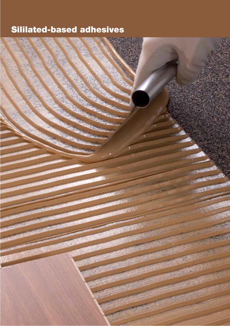 Pagina 52-Materiale montaj, finisare si intretinere parchet 2011 MAPEI ULTRABOND ECO S955 1K, ULTRABOND P902...