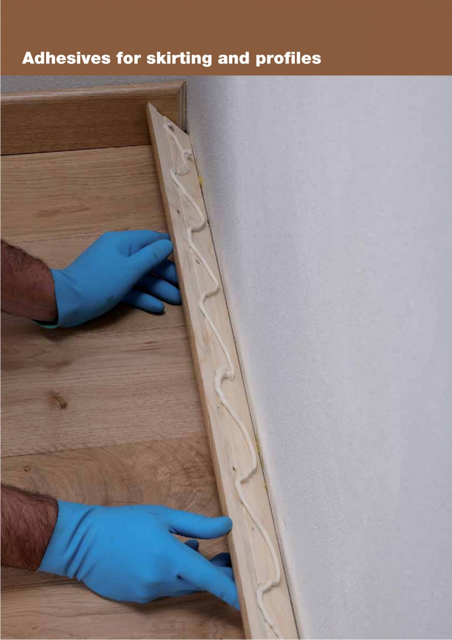 Pagina 74-Materiale montaj, finisare si intretinere parchet 2011 MAPEI ULTRABOND ECO S955 1K, ULTRABOND P902...