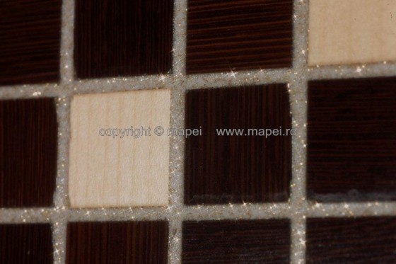 MAPEI 6 montaj mozaic lemn cu adeziv silanic S997 1K Mapei - Adezivi pentru toate tipurile