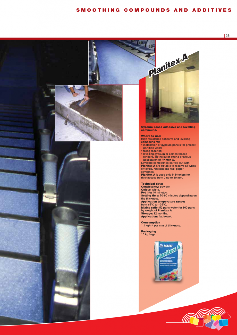 Pagina 27-Produse pentru montarea imbracamintilor vinilice, textile si cauciuc pentru pereti si pardoseli...