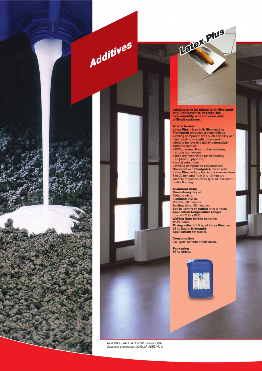 Pagina 28 - Produse pentru montarea imbracamintilor vinilice, textile si cauciuc pentru pereti si...