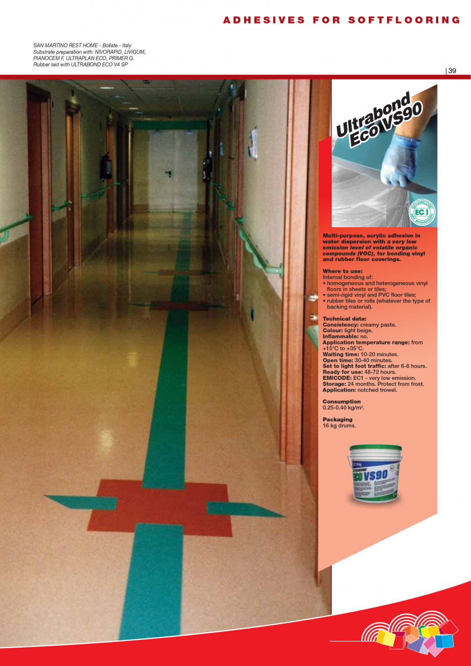 Pagina 41-Produse pentru montarea imbracamintilor vinilice, textile si cauciuc pentru pereti si pardoseli...