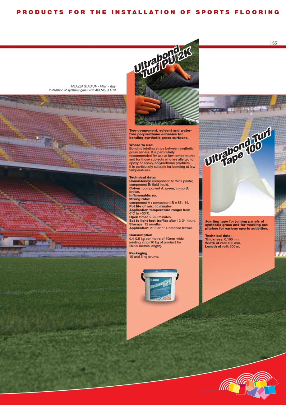 Pagina 57-Produse pentru montarea imbracamintilor vinilice, textile si cauciuc pentru pereti si pardoseli...