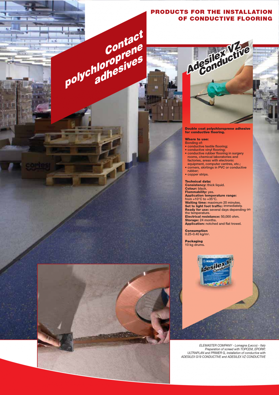 Pagina 62-Produse pentru montarea imbracamintilor vinilice, textile si cauciuc pentru pereti si pardoseli...