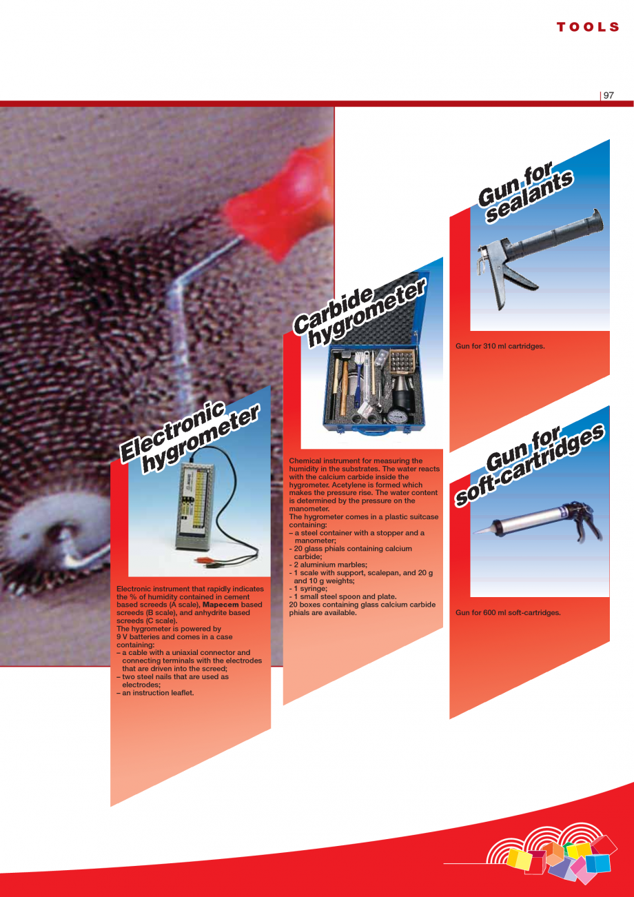 Pagina 99-Produse pentru montarea imbracamintilor vinilice, textile si cauciuc pentru pereti si pardoseli...