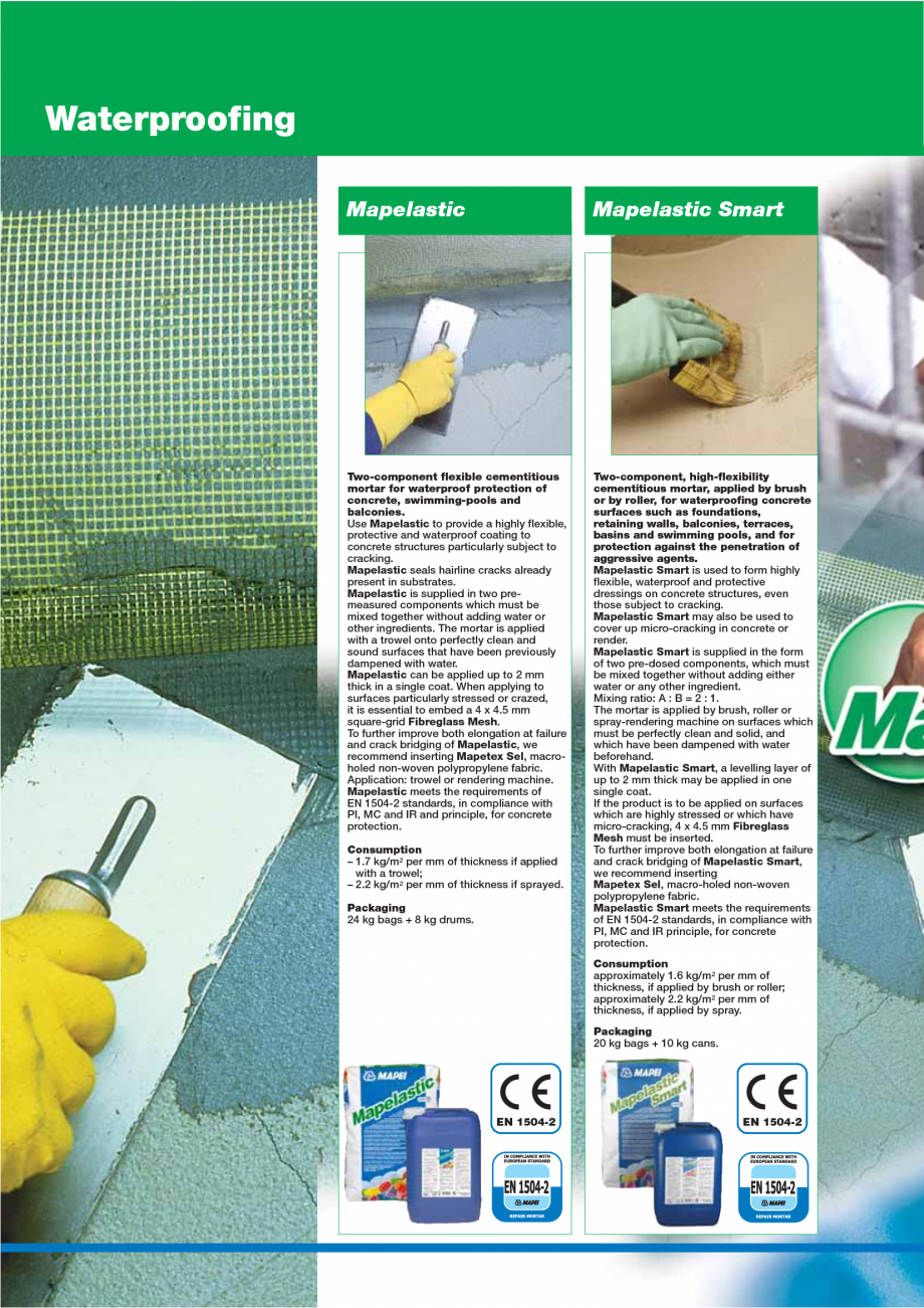 Pagina 60-Catalog mortare, materiale speciale MAPEI Catalog, brosura Engleza industrial floors which, apart...