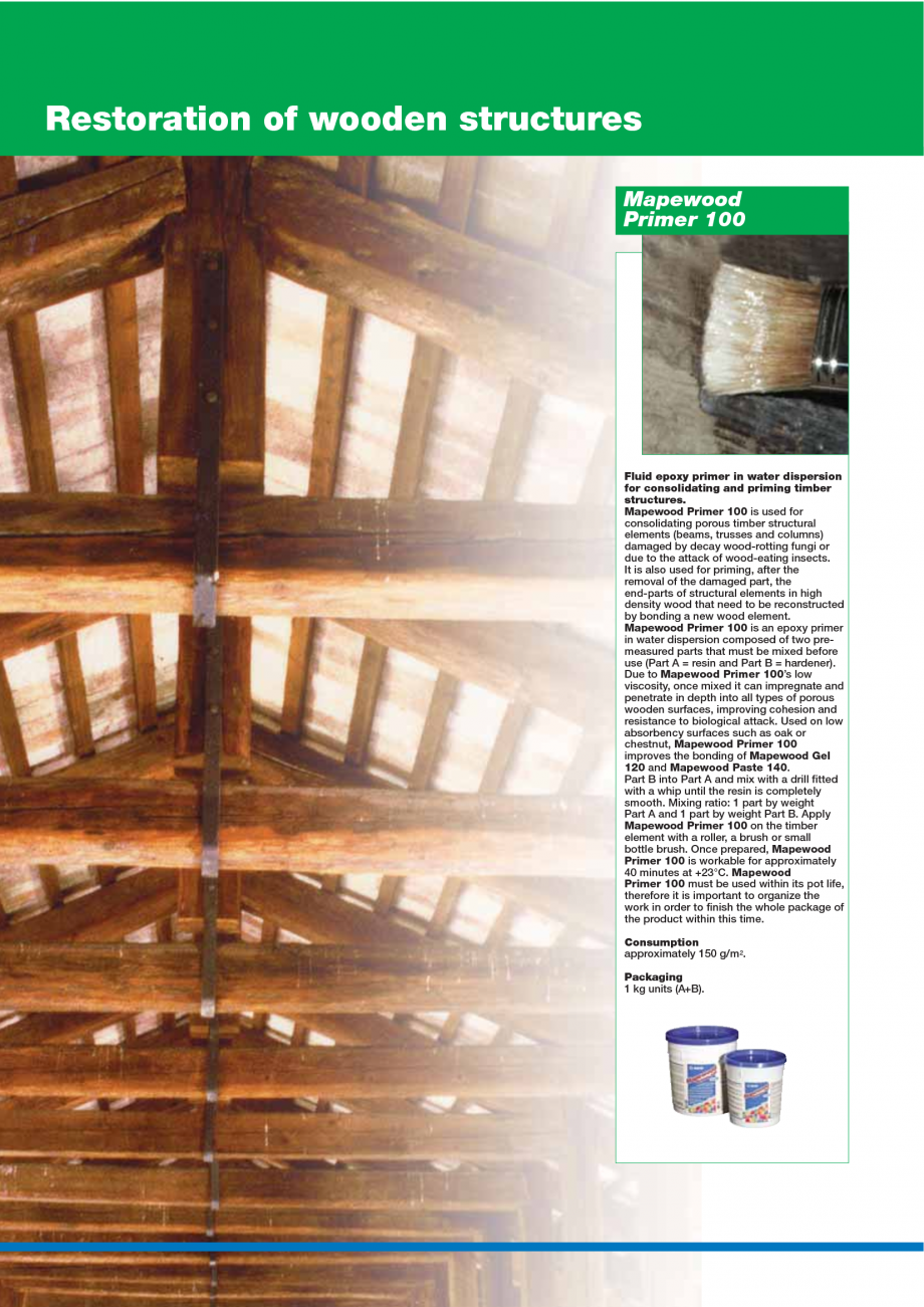 Pagina 80-Catalog mortare, materiale speciale MAPEI Catalog, brosura Engleza at +40°C. Mapefinish is supplied...