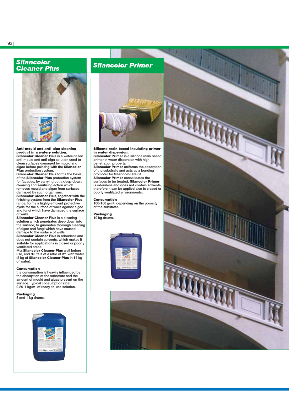 Pagina 94-Catalog mortare, materiale speciale MAPEI Catalog, brosura Engleza rmediate undercoat with high...