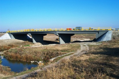Reparatii pod DN 2 Calnistea Mapei 14 Reparatii pod (DN2) Km 33 - 028 peste raul