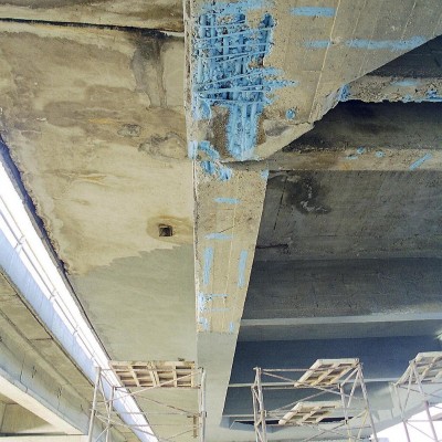 MAPEI Reparatii pod Roman Mapei 19 - Conexiuni din carbon pentru consolidarea structurilor din beton MAPEI