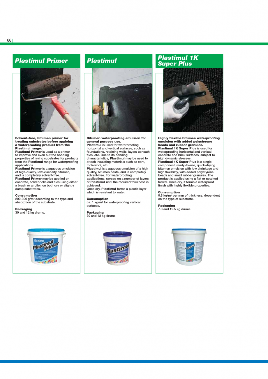 Pagina 68-Catalog mortare, materiale speciale MAPEI Mapegrout Easy Flow GF, Mapegrout SV, Mapegrout SV Fiber, ...