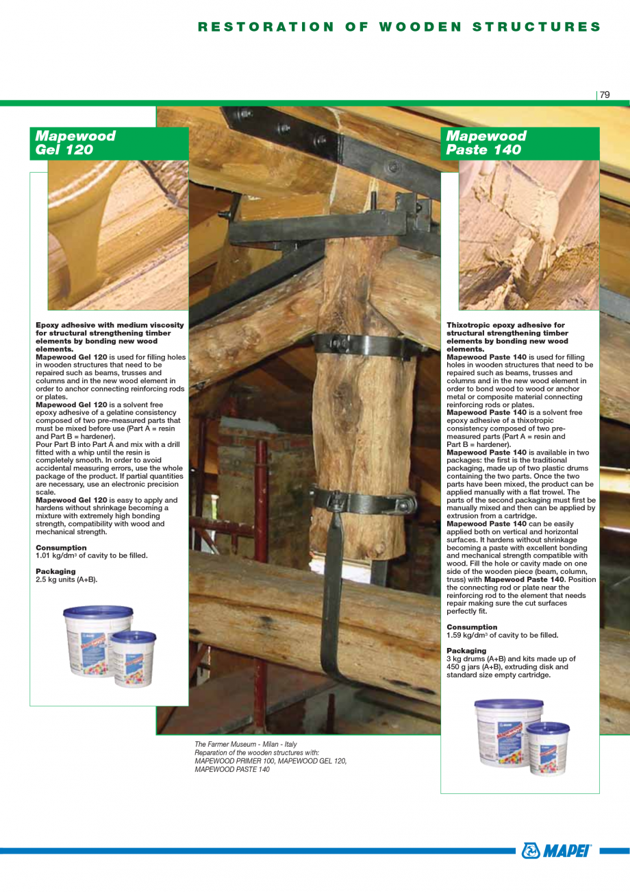 Pagina 81-Catalog mortare, materiale speciale MAPEI Mapegrout Easy Flow GF, Mapegrout SV, Mapegrout SV Fiber, ...