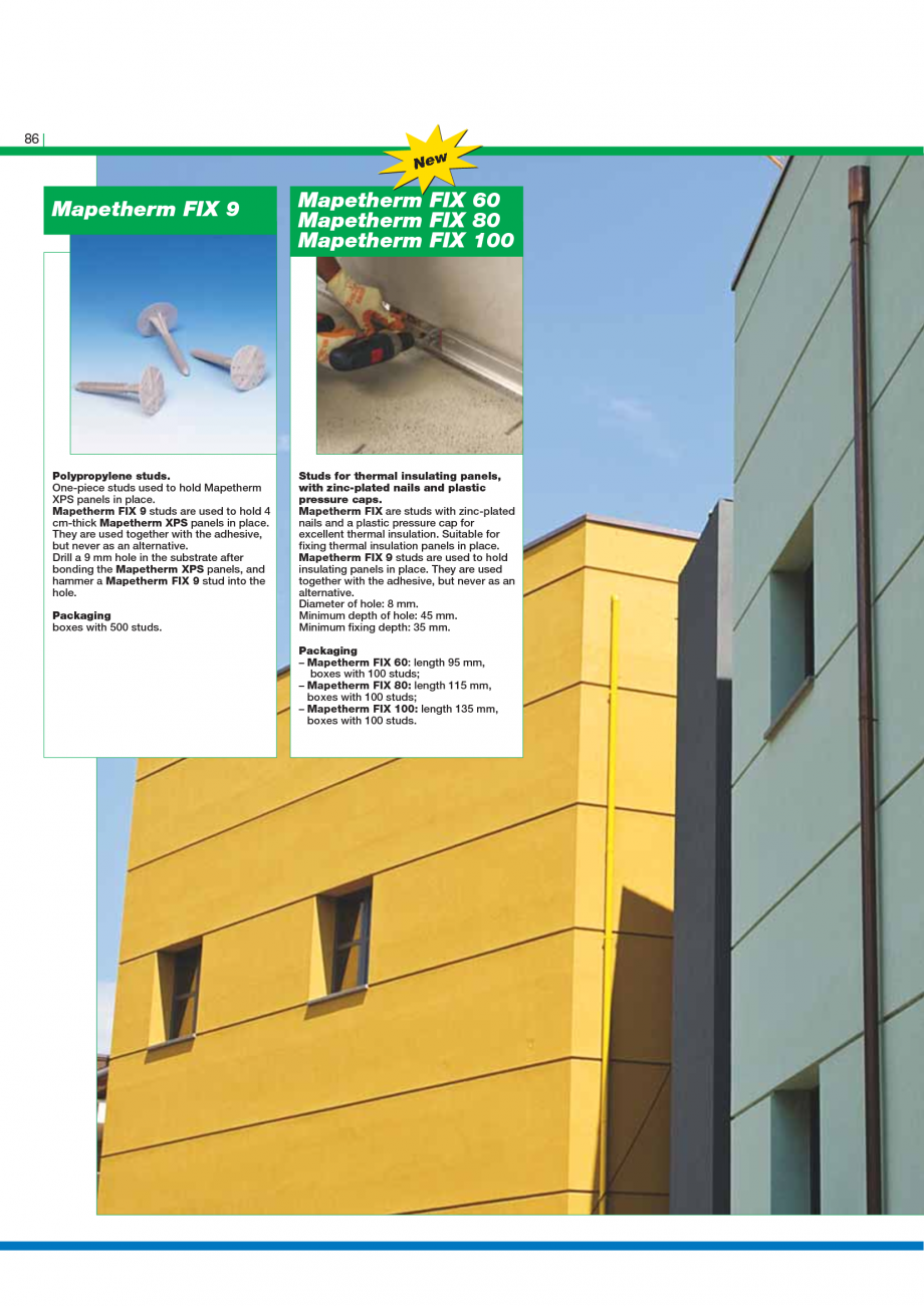 Pagina 88-Catalog mortare, materiale speciale MAPEI Mapegrout Easy Flow GF, Mapegrout SV, Mapegrout SV Fiber, ...
