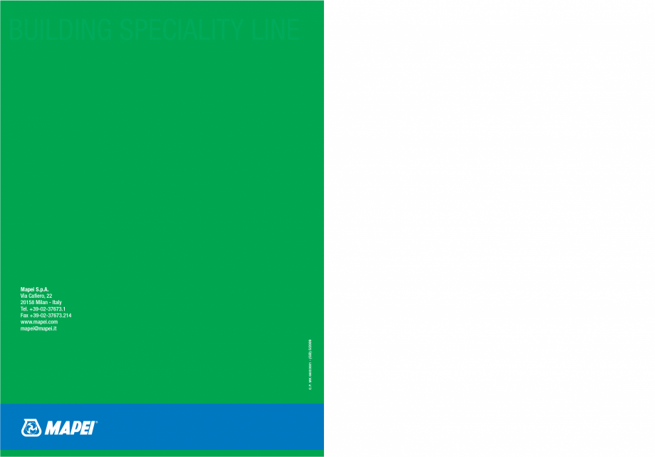 Pagina 152-Catalog mortare, materiale speciale MAPEI Mapegrout Easy Flow GF, Mapegrout SV, Mapegrout SV Fiber, ...