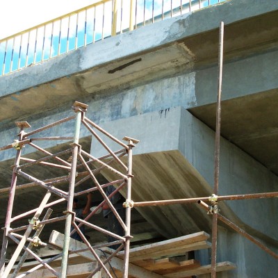 MAPEI Reparatii pod DN 2 Calnistea Mapei 09 - Mortar pentru repararea structurilor MAPEI