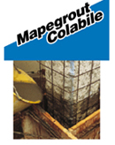 Mapegrout Colabile Mortare de reparatii cu aplicare prin torcret in procedeu umed sau uscat pentru reparatii