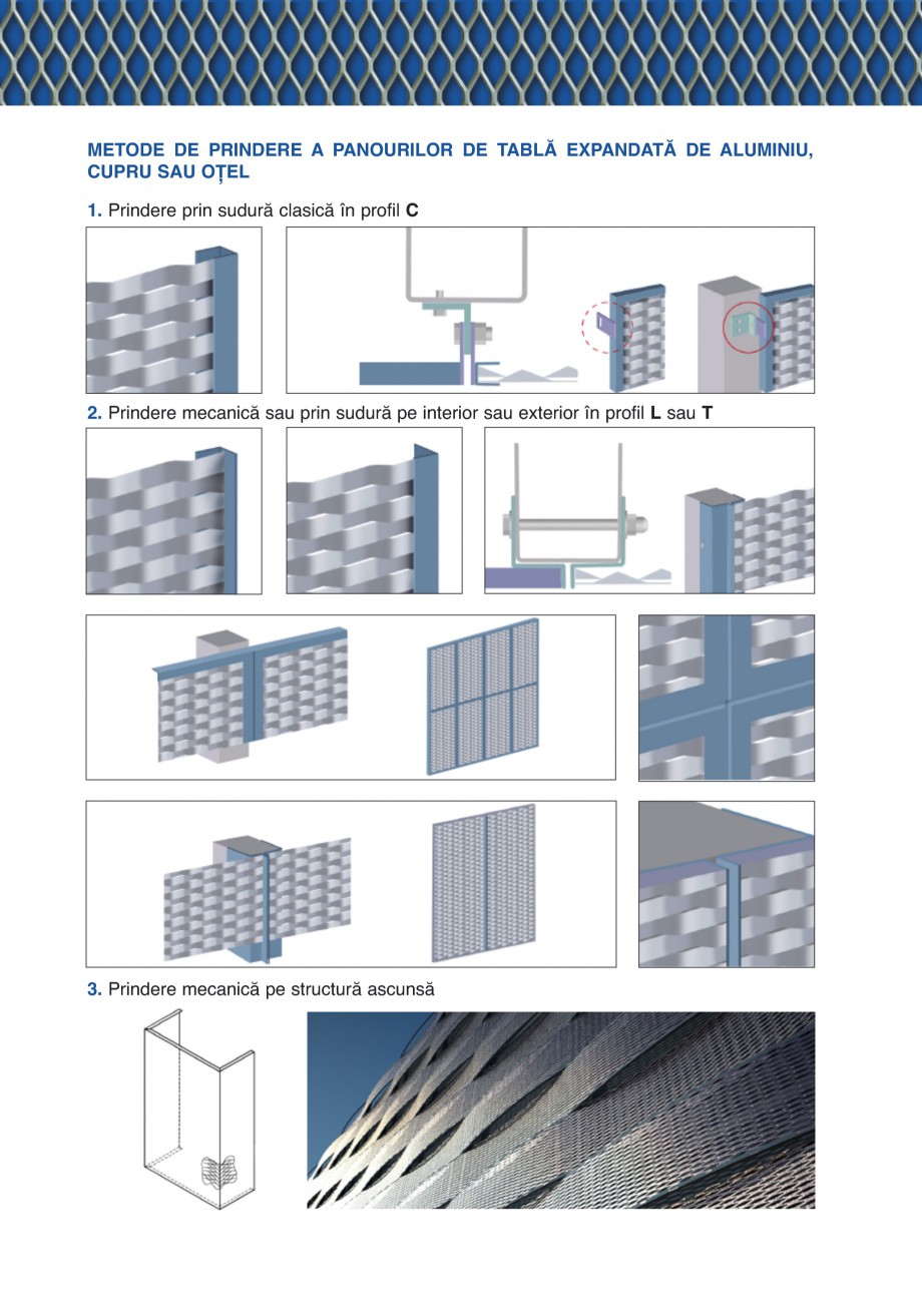 Pagina 9-Catalog de prezentare GRIRO Tabla expandata Catalog, brosura Romana 6 7 7 6.25 6.25 9.4 8.4 4.7 4.7 ...