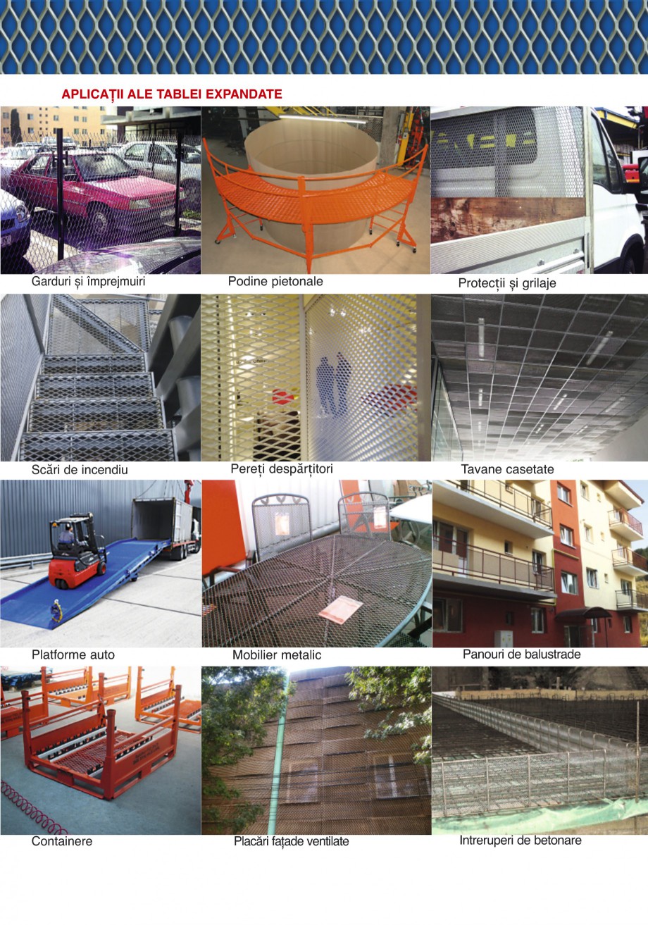 Pagina 19-Catalog de prezentare GRIRO Tabla expandata Catalog, brosura Romana ce mai puţin severe decât cele...