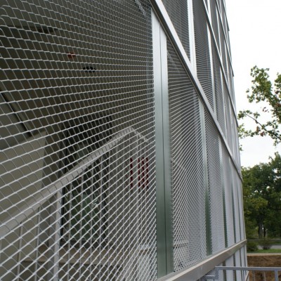 GRIRO Baneasa Office - fatada metalica ventilata - Tabla expandata pentru aplicatii in constructii  GRIRO