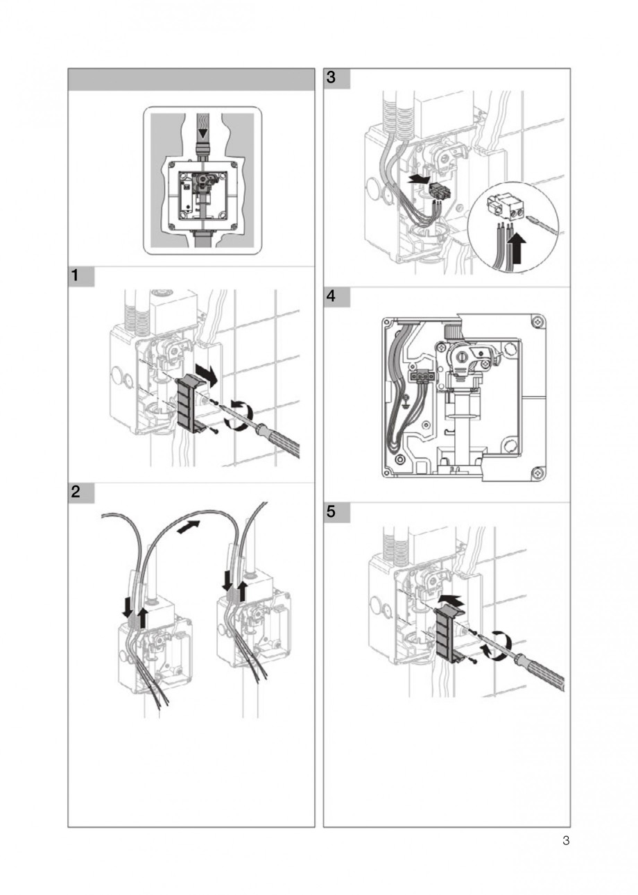 Pagina 3-Rezervor incastrat Duofix pentru pisoar GEBERIT Instructiuni montaj, utilizare Germana, Franceza,...