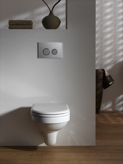Sisteme de WC incastrat vazut din fata AquaClean DuoFresh Monolith Amenajari camere de baie cu sisteme