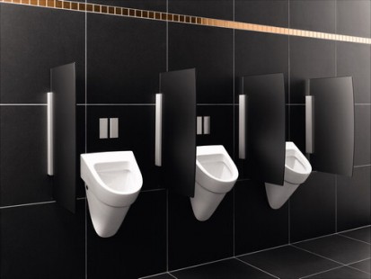 Amenajare camera de baie cu sisteme de WC incastrate - detalii AquaClean DuoFresh Monolith Amenajari camere