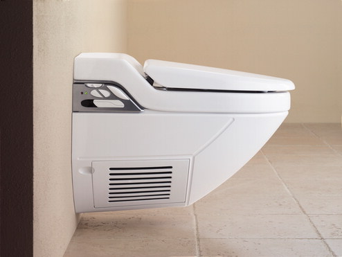 GEBERIT Sistem de WC cu rezervor incastrat - vazut din profil - Sisteme incastrabile pentru WC