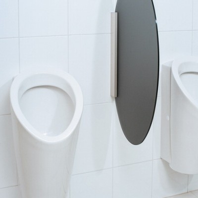 GEBERIT Partitii ovale pentru pisoar - vazute de aproape - Sisteme incastrabile pentru WC pisoare bideuri