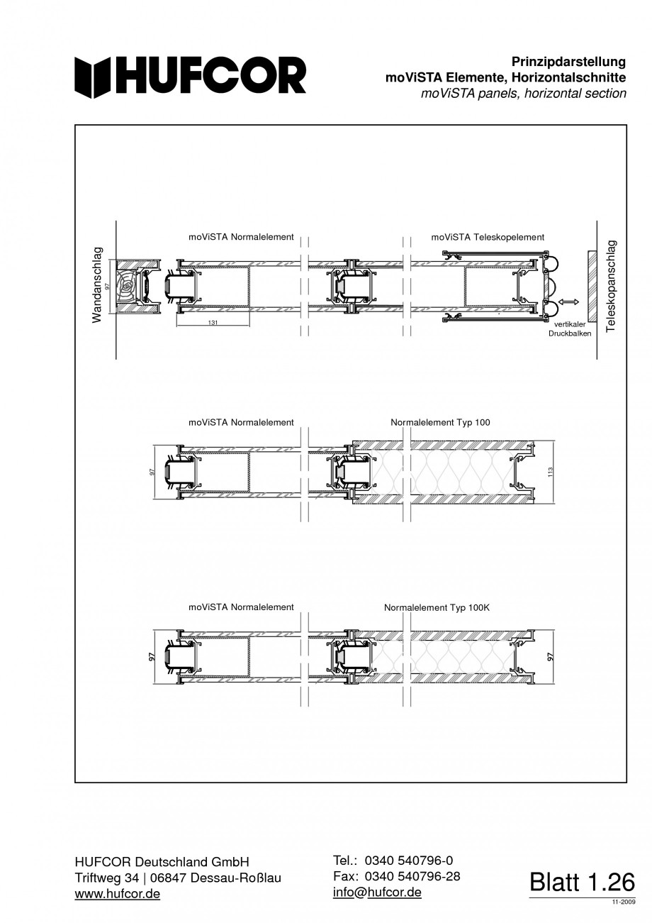 Pagina 28-Pereti amovibili HUFCOR Fisa tehnica Engleza, Germana 96-28 www.hufcor.de

für T

system lungs...