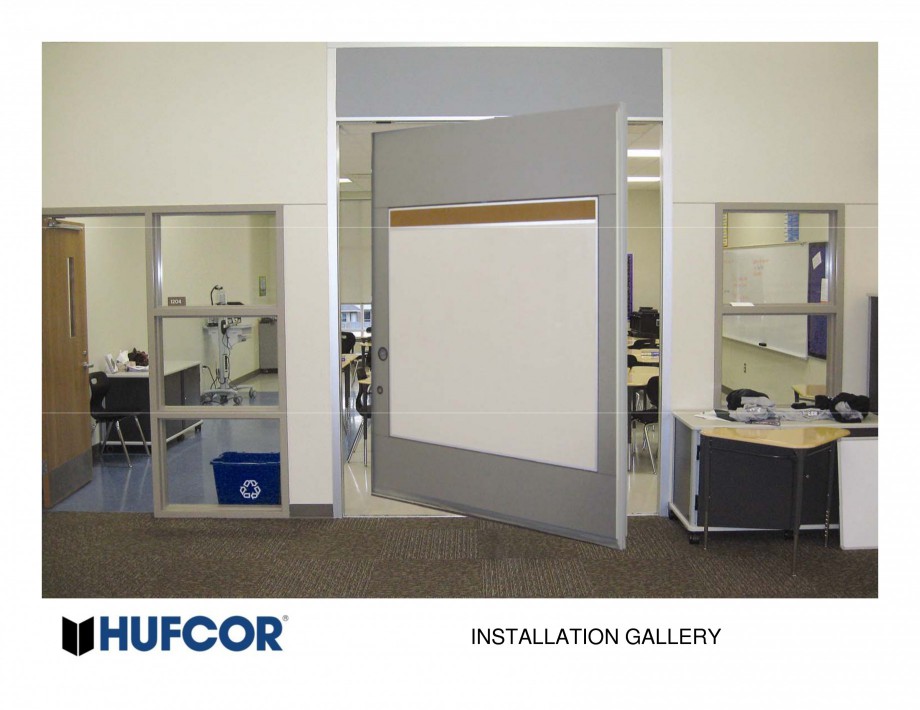 Pagina 10-Pereti amovibili HUFCOR Lucrari, proiecte Engleza 