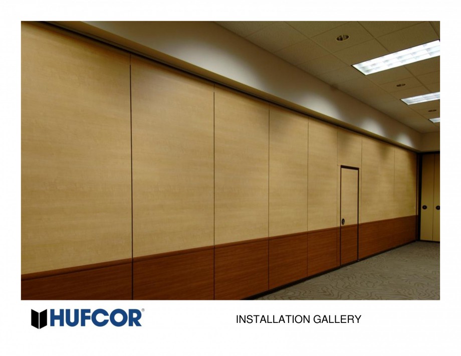 Pagina 23-Pereti amovibili HUFCOR Lucrari, proiecte Engleza 