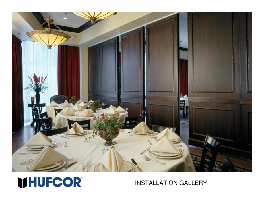 Pagina 24-Pereti amovibili HUFCOR Lucrari, proiecte Engleza 