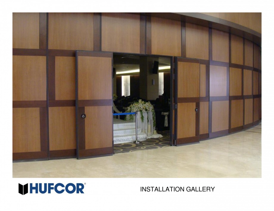 Pagina 28-Pereti amovibili HUFCOR Lucrari, proiecte Engleza 