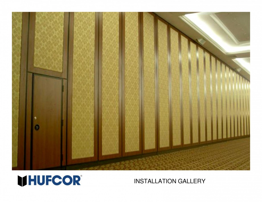 Pagina 30-Pereti amovibili HUFCOR Lucrari, proiecte Engleza 