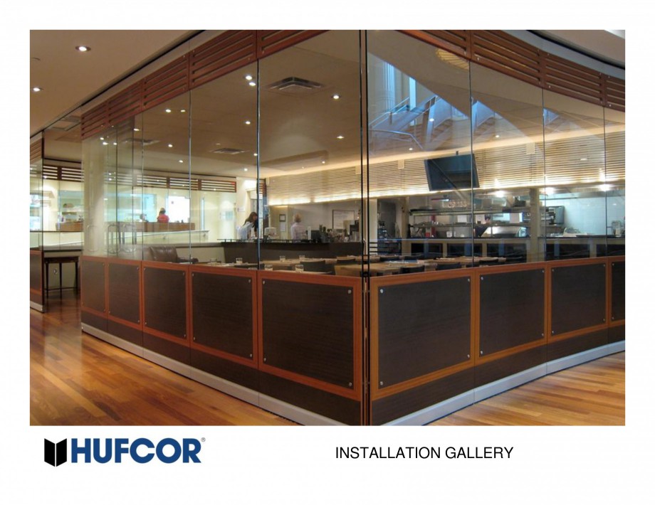 Pagina 31-Pereti amovibili HUFCOR Lucrari, proiecte Engleza 