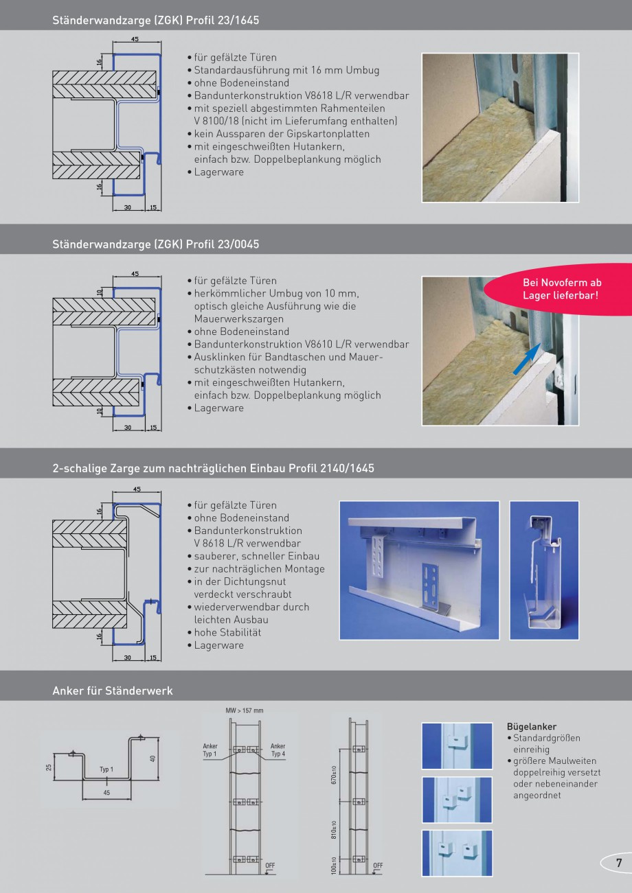 Pagina 7-Caracteristicile tehnice pentru usile rezistente la foc NOVOFERM Fisa tehnica Germana ferbar!
...