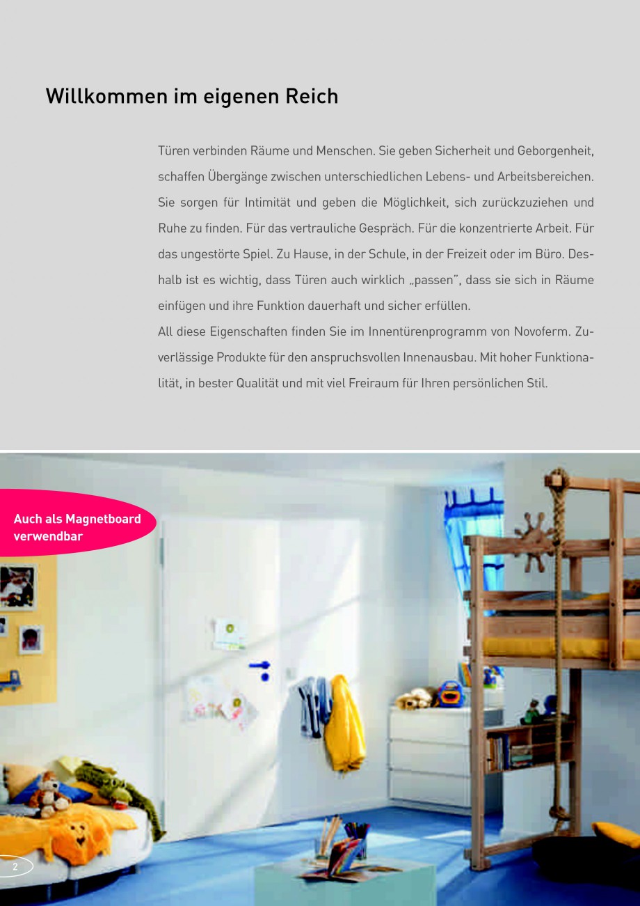 Pagina 2-Usi rezistente la foc NOVOFERM Fisa tehnica Germana ibt es Novoferm Innentüren aus Stahl in vier...