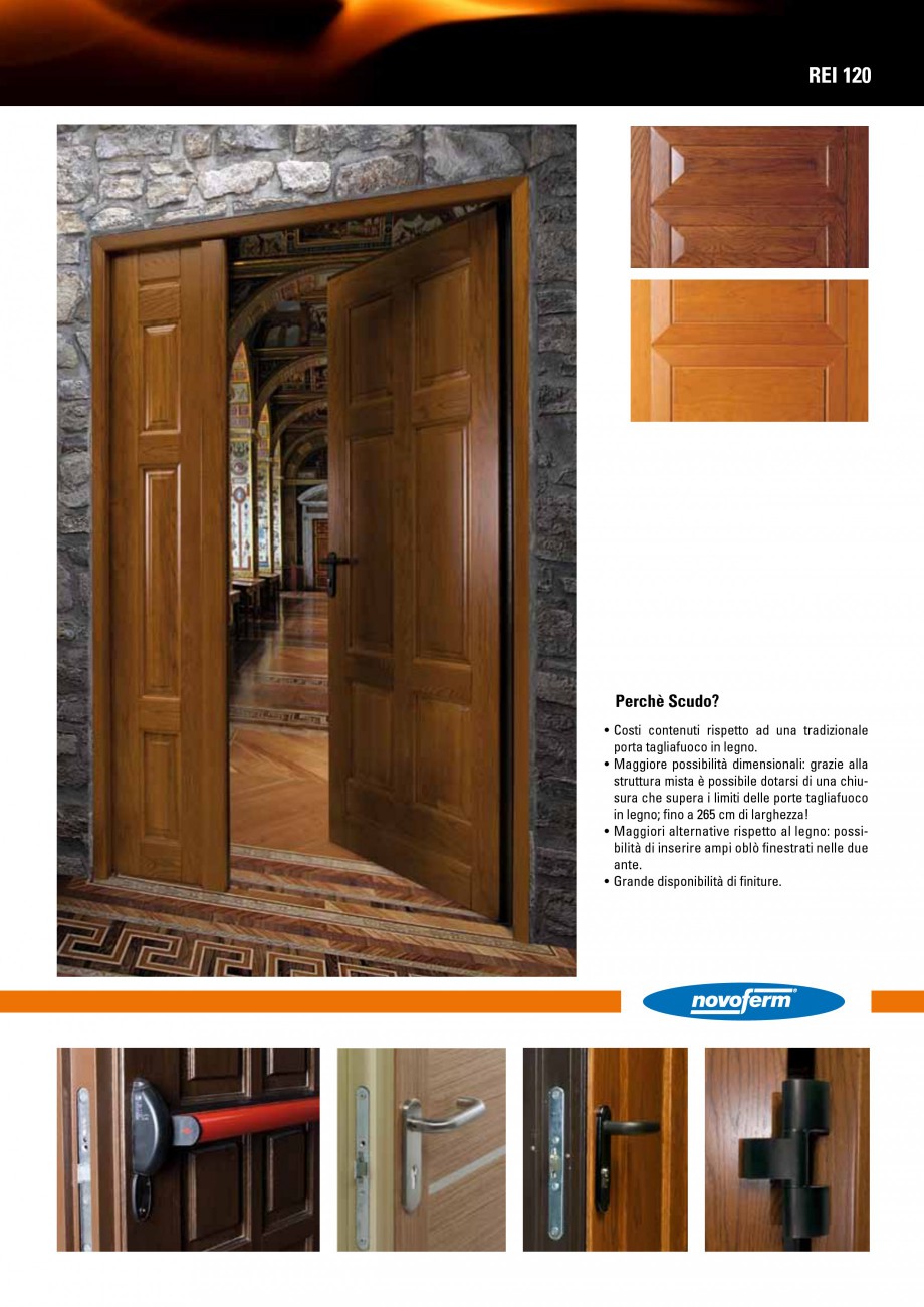 Pagina 9-Usi rezistente la foc NOVOFERM Scudo, Stahlglass, Alusthal, Asia , Elite , Magnum , Novoglass,...