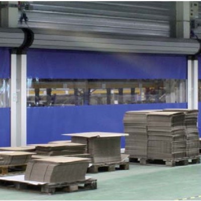 NOVOFERM Porti industriale rapide NovoSpeed - culoare albastra - Porti industriale cu inchidere rapida pentru hale