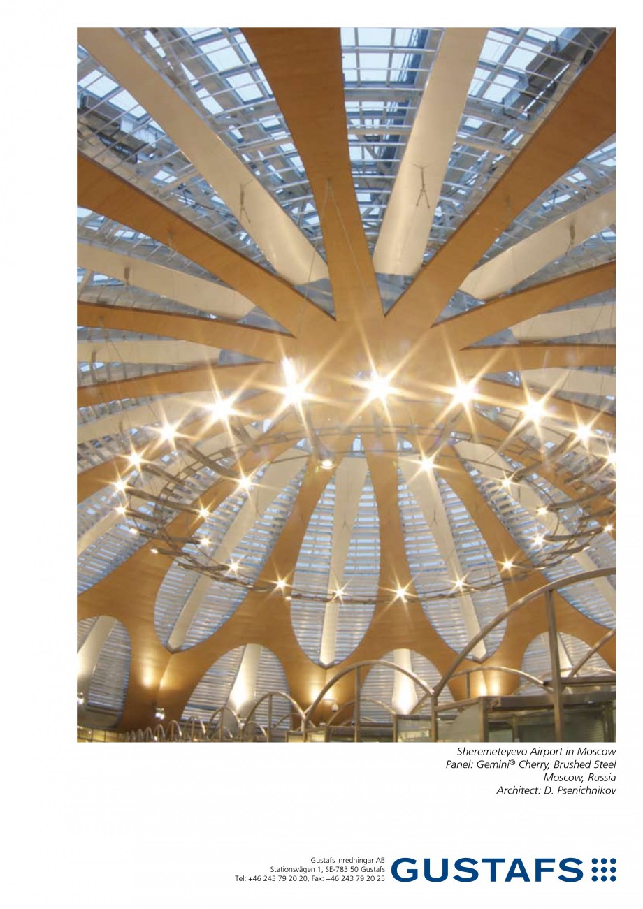 Pagina 1-Panouri fonoabsorbante - Sheremeteyevo Airport in Moscow GUSTAFS Lucrari, proiecte Engleza...