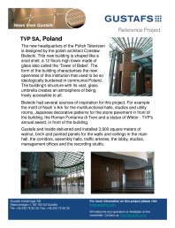 Panouri fonoabsorbante - TVP SA, Poland