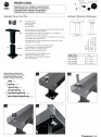 Montaj picioruse pentru ventiloconvector