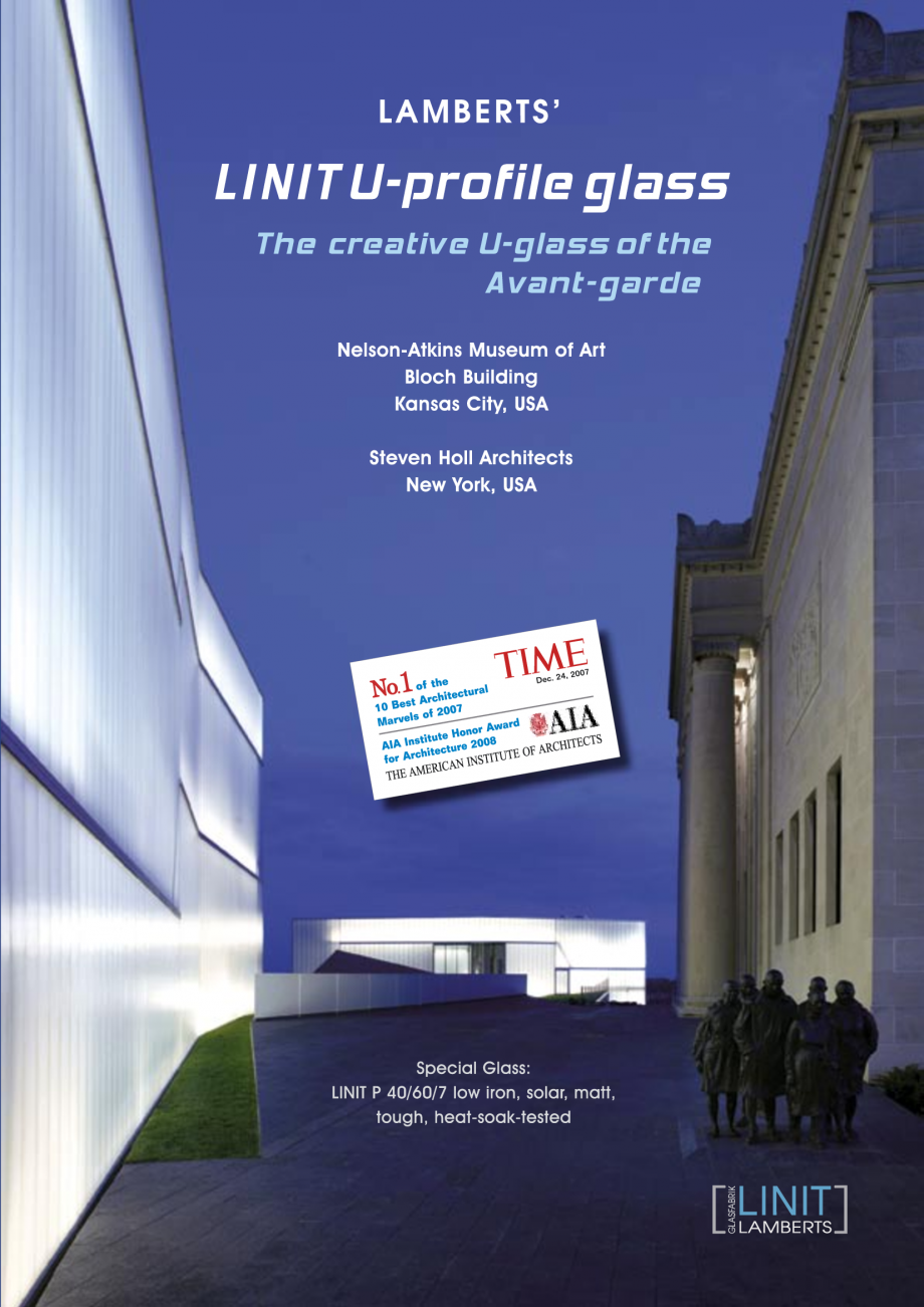 Pagina 2-Catalog de prezentare - Sticla in forma de U LINIT LINIT U Catalog, brosura Engleza arbeit zwischen ...