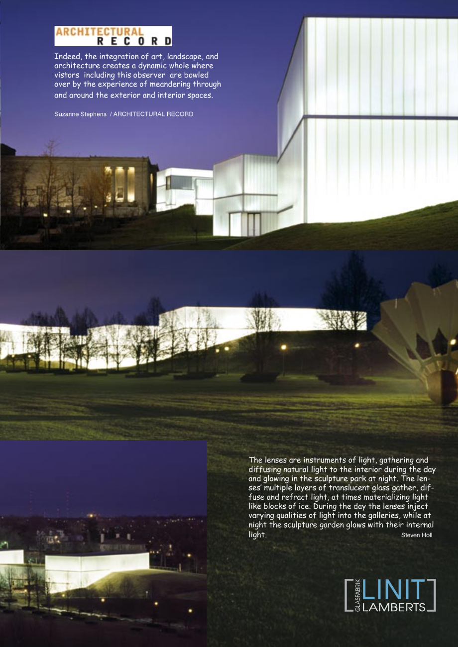 Pagina 28-Catalog de prezentare - Sticla in forma de U LINIT LINIT U Catalog, brosura Engleza ﬁve...