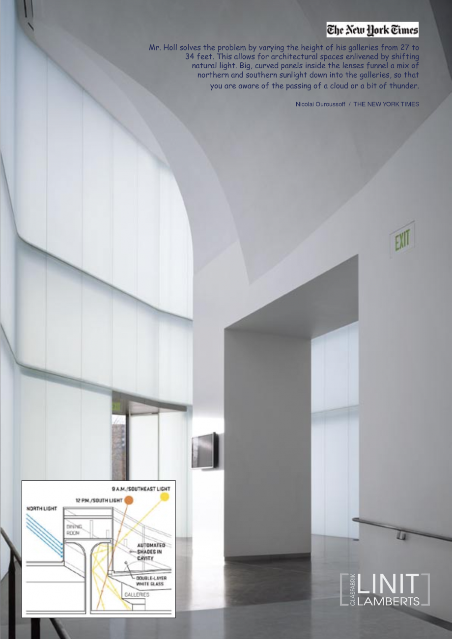 Pagina 36-Catalog de prezentare - Sticla in forma de U LINIT LINIT U Catalog, brosura Engleza 