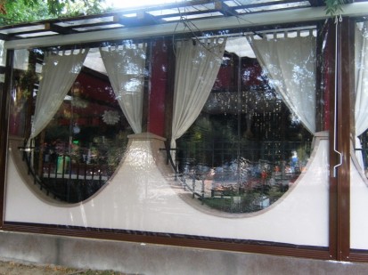 GELC3 Rulouri din PVC transparente de exterior