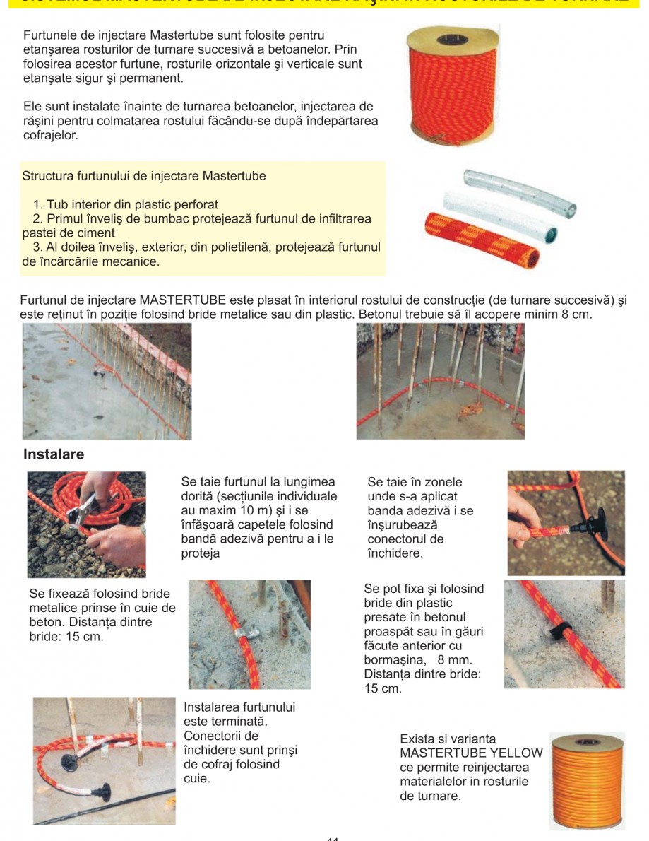 Pagina 13-Solutii complete pentru hidroizolatii, stansari, curatare si protectie suprafete
 UNICO PROFIT...