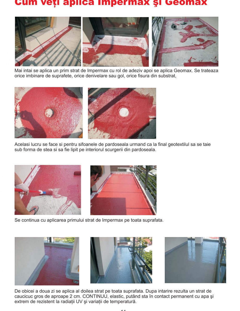 Pagina 17-Solutii complete pentru hidroizolatii, stansari, curatare si protectie suprafete
 UNICO PROFIT...