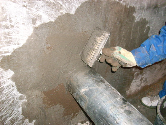 UNICO PROFIT Hidroizolare strapungeri instalatii sanitare - Tratamente de impermeabilizare pentru suprafete din beton UNICO PROFIT